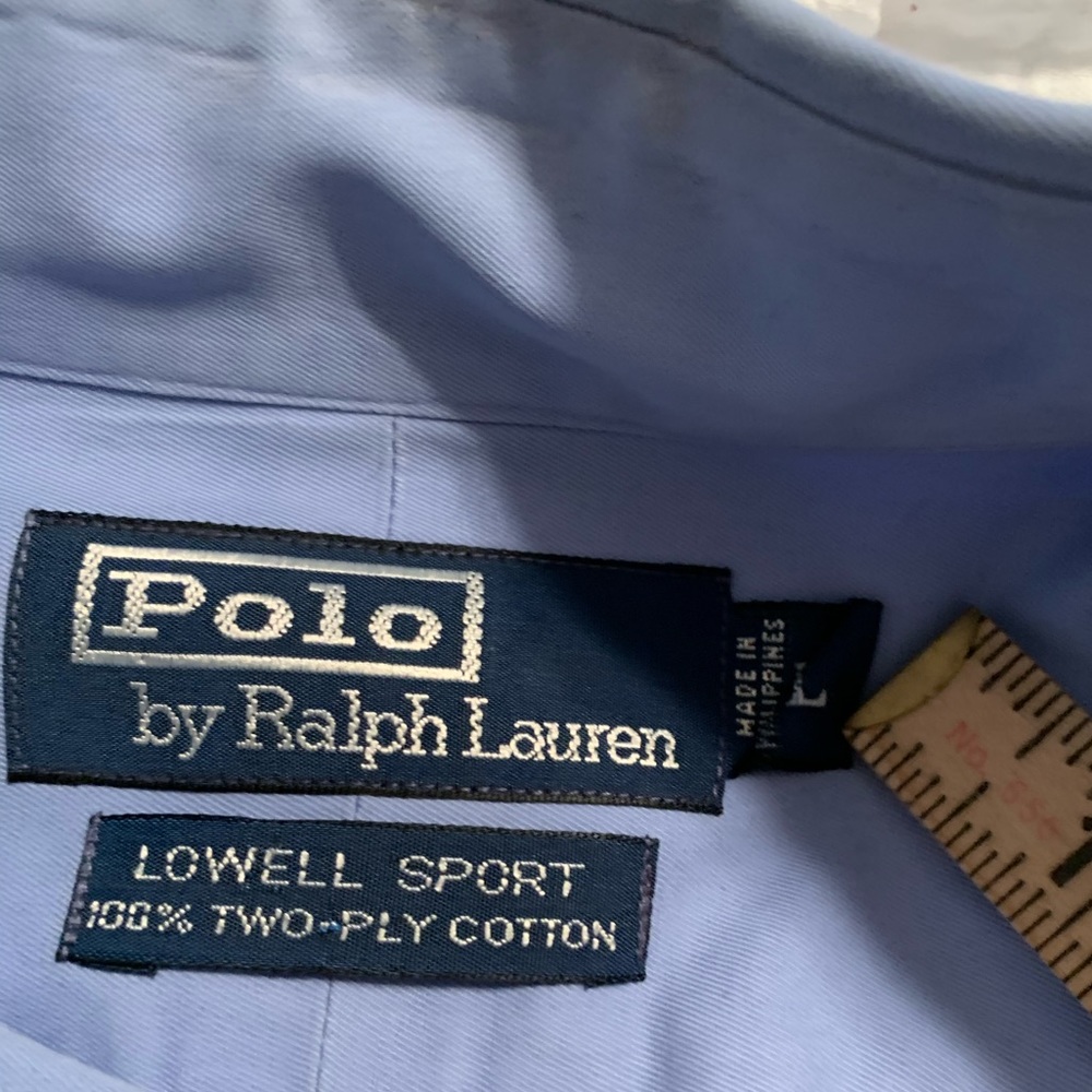 Men’s L Polo dress shirt.